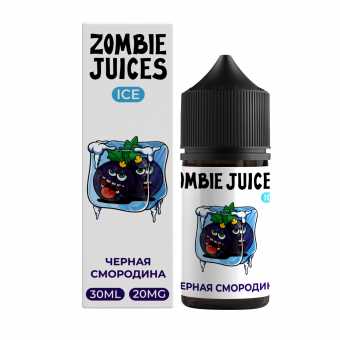 Жидкость ZOMBIE JUICES ICE SALT - Черная Смородина 30мл 20мг