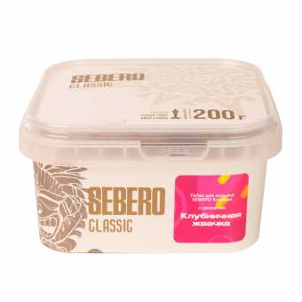 Табак для кальяна SEBERO 200г - Клубничная Жвачка
