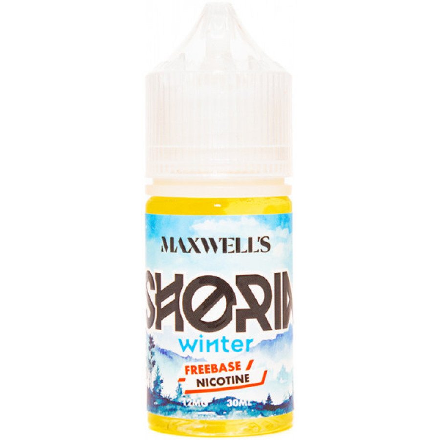 Фото и внешний вид — Жидкость MAXWELLS FREEBASE - Shoria Winter (Ягоды с мятой и травами) 30мл 12мг