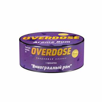 Табак для кальяна OVERDOSE 25г - Arome Rum (Виноградный ром)