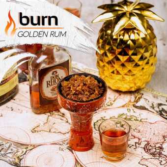 Табак для кальяна BURN 25г - Golden Rum (Ароматный ром)