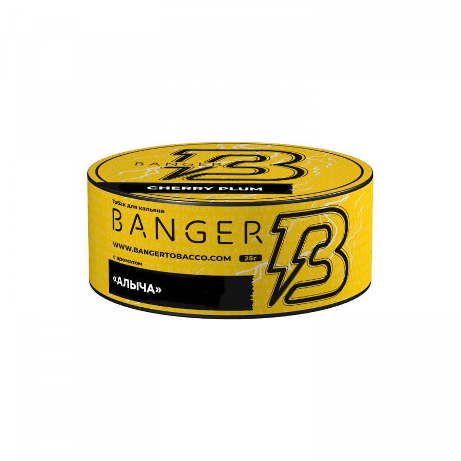 Фото и внешний вид — Табак для кальяна BANGER 25гр - Cherry Plum (Алыча)