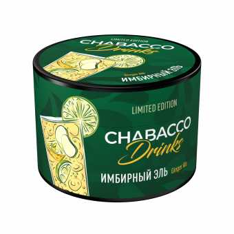 Смесь для кальяна Chabacco 40г medium - Ginger Ale (Имбирный Эль)