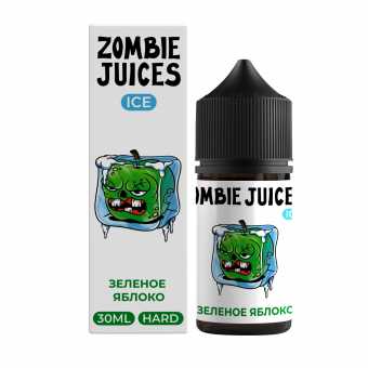 Жидкость ZOMBIE JUICES ICE SALT - Зеленое Яблоко 30мл strong