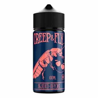 Жидкость CREEP&FLY - Яблоко Персик 100мл 0мг
