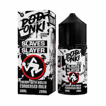 Жидкость PODONKI LAST HAP SALT - Slaves Slayer (Вишня с Вареной Сгущенкой) 30мл strong