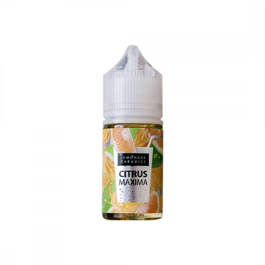 Фото и внешний вид — Жидкость LEMONADE PARADISE SALT - Citrus Maxima (Цитрусовый микс с помело) 30мл strong