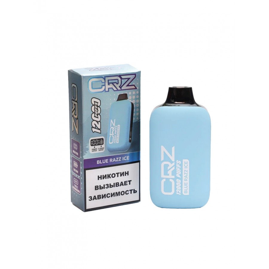 Фото и внешний вид — CRZ 12000 - Blue Razz Ice (Голубая Малина со льдом)