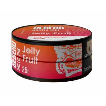 Табак для кальяна SEBERO 25г - Jelly Fruit (Грейпфрут, баблгам, клубника, апельсин, арктик)