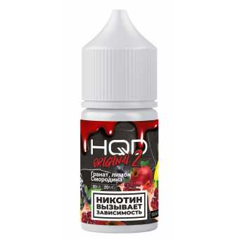 Жидкость HQD V2 ORIGINAL SALT - Grenadine (Гранат лимон смородина) 30мл strong