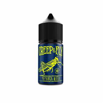 Жидкость CREEP&FLY SALT - Черника Мята 30мл 0мг