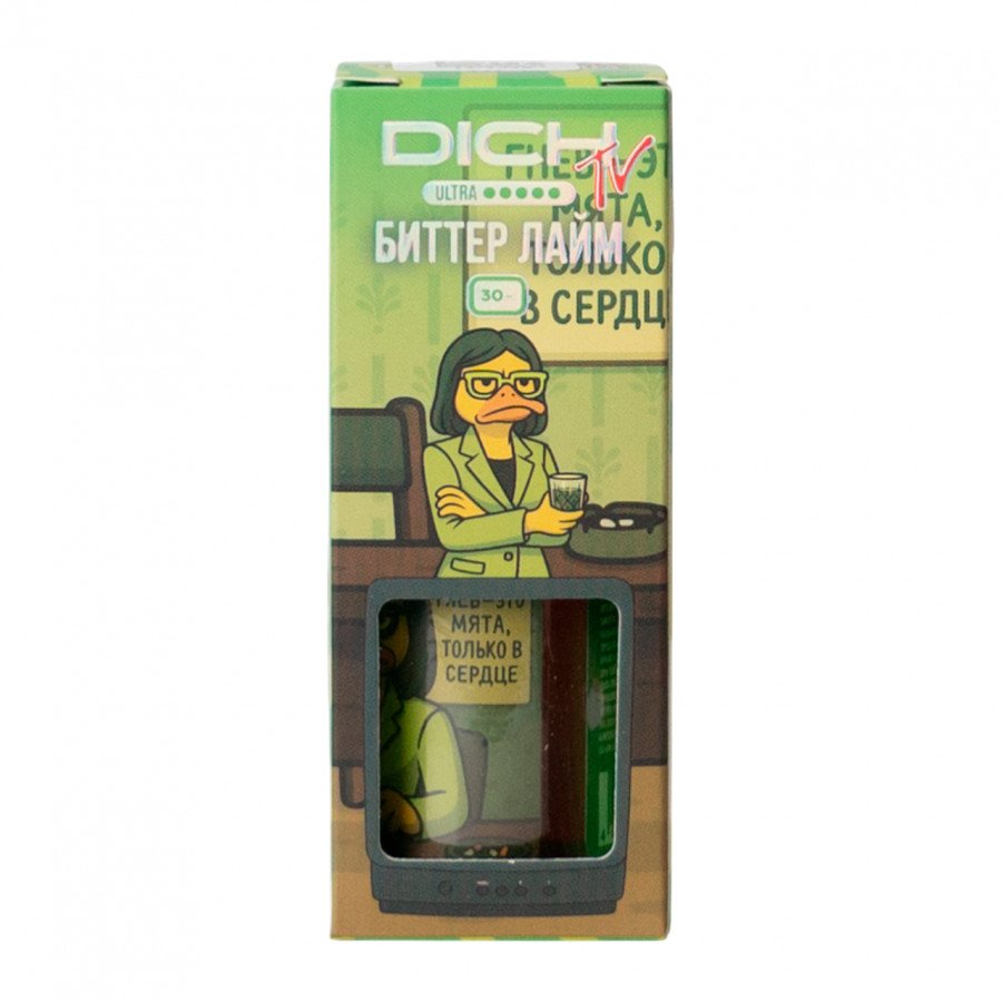 Фото и внешний вид — Жидкость DICH SALT - Биттер Лайм 30мл strong