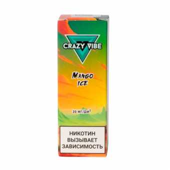 Жидкость CRAZY VIBE SALT - Mango Ice (Манго со льдом) 30мл 20мг