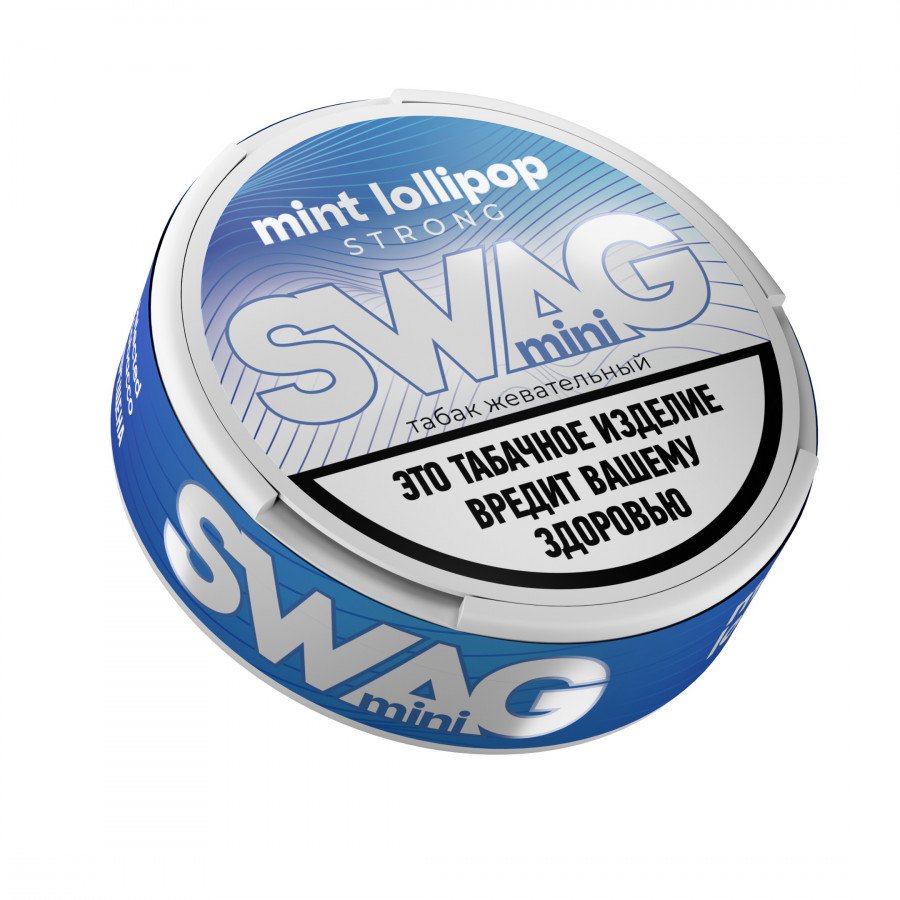 Фото и внешний вид — Табак SWAG - Mint Lollipop Mini (Мятный леденец)