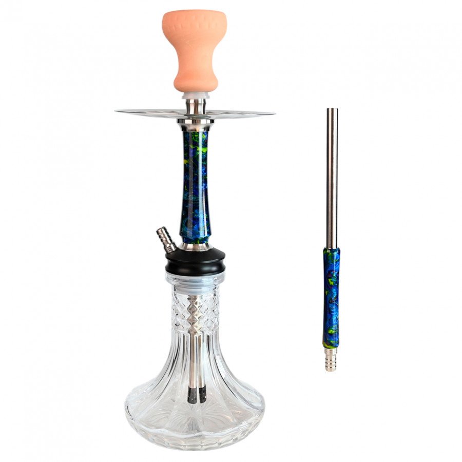 Фото и внешний вид — Кальян SKY MINI - Blue (Синий)