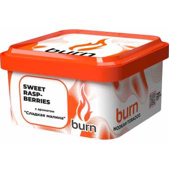 Табак для кальяна BURN 200г - Sweet Raspberries (Сладкая малина)