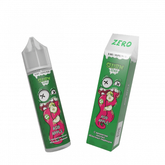 Жидкость SLURM SALT - Acid Apple (Кислые яблочные леденцы) 58мл 0мг