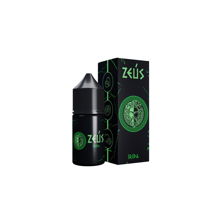 Фото и внешний вид — Жидкость ZEUS BLACK SALT - Irida (Киви Маракуйя Гуава) 30мл strong
