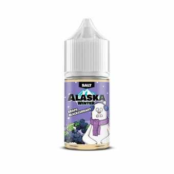 Жидкость ALASKA WINTER SALT - Grape Blackcurrant (Виноград черная смородина) 30мл strong