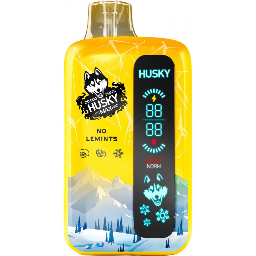 Фото и внешний вид — HUSKY AIRMAX PRO - No Lemints (Лимон Мята)