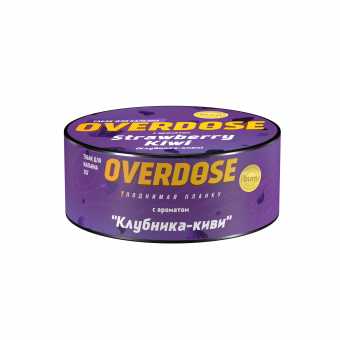 Табак для кальяна OVERDOSE 25г - Strawberry Kiwi (Клубника киви)