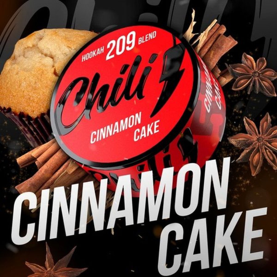 Фото и внешний вид — Смесь для кальяна CHILI 50гр - Cinnamon Cake (Кекс с корицей)