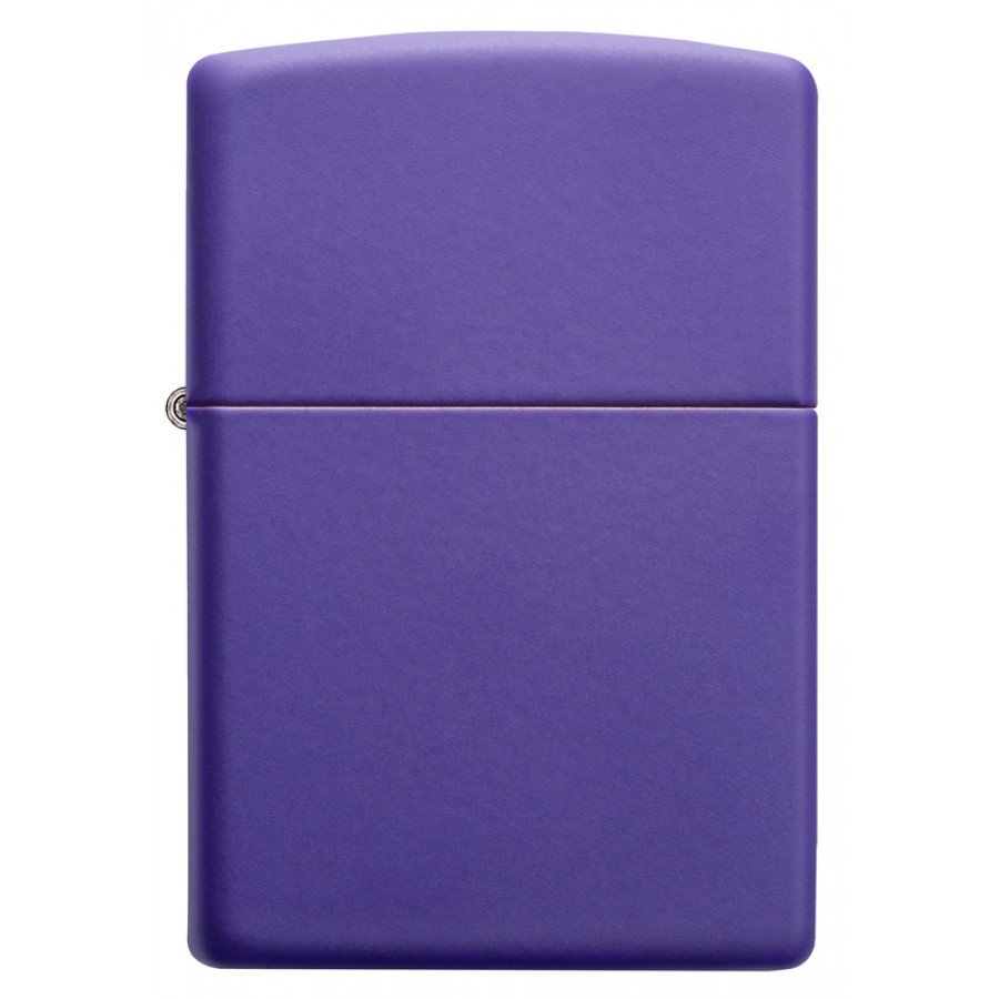 Фото и внешний вид — Зажигалка ZIPPO 237 Regular Purple Matte