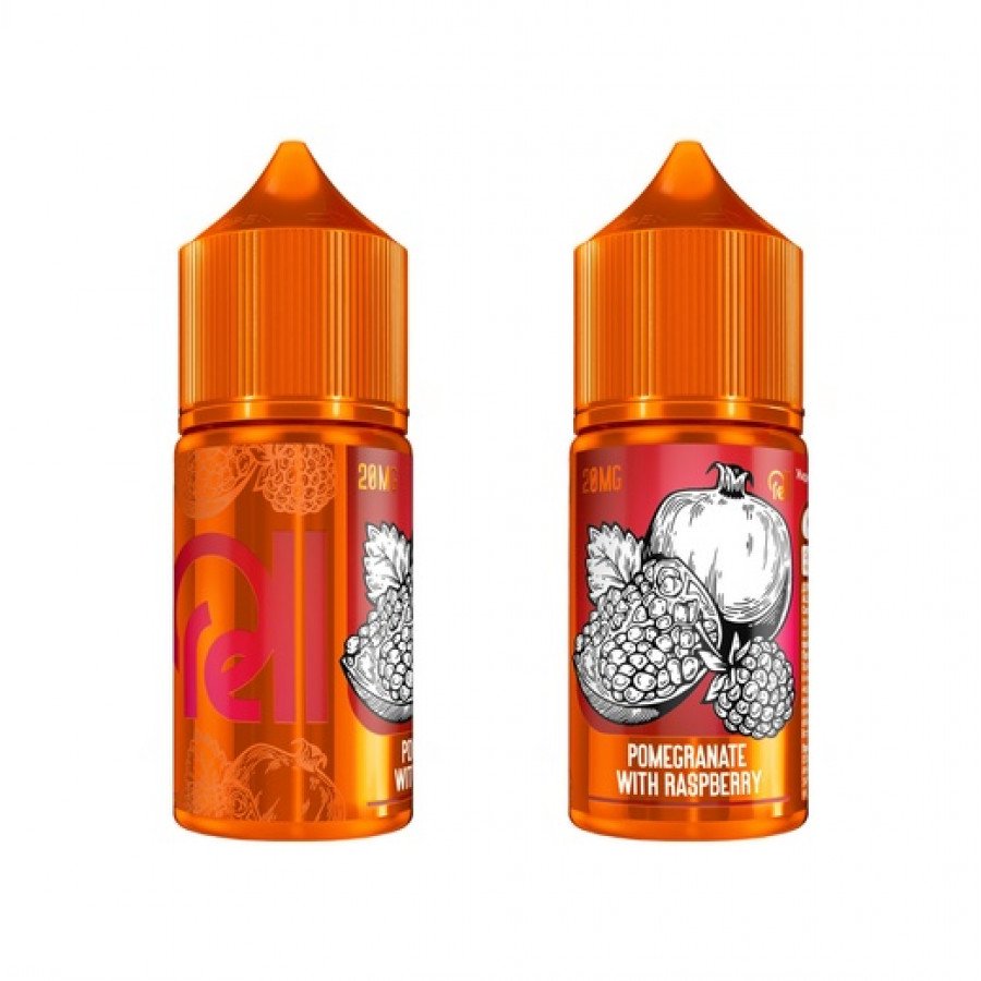 Фото и внешний вид — Жидкость RELL ORANGE SALT - Pomegranate with Raspberry (Гранат малина) 30мл 20мг