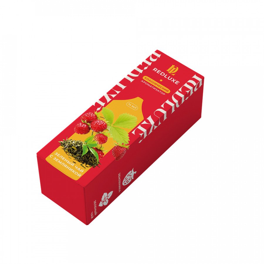 Фото и внешний вид — Конструктор REDLUXE - Зеленый чай с земляникой 30мл 0мг