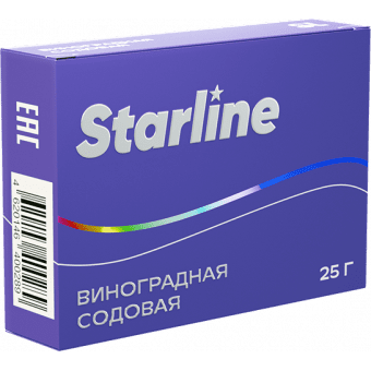Табак для кальяна "Старлайн" (Виноградная содовая), 25 г