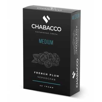 Смесь для кальяна Chabacco 50гр medium - French Plum (Чернослив)