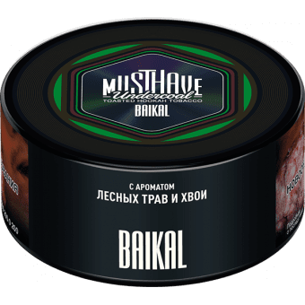 Табак для кальяна MUST HAVE 125гр - Baikal (с ароматом Лесных трав и Хвои)