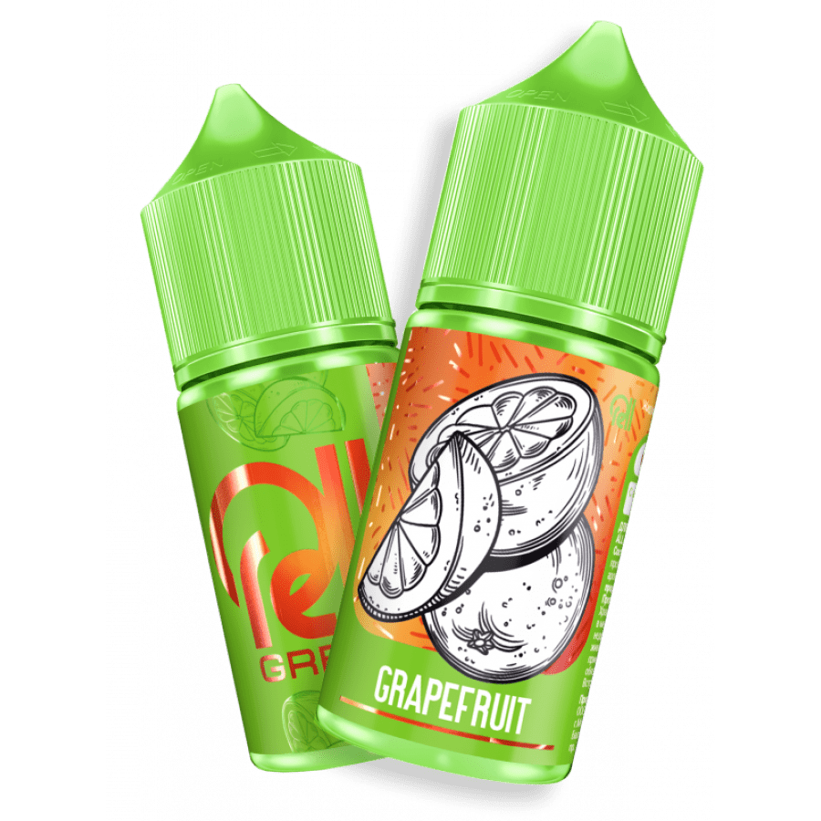 Фото и внешний вид — Жидкость RELL GREEN SALT - Grapefruit (Грейпфрут) 30мл 20мг