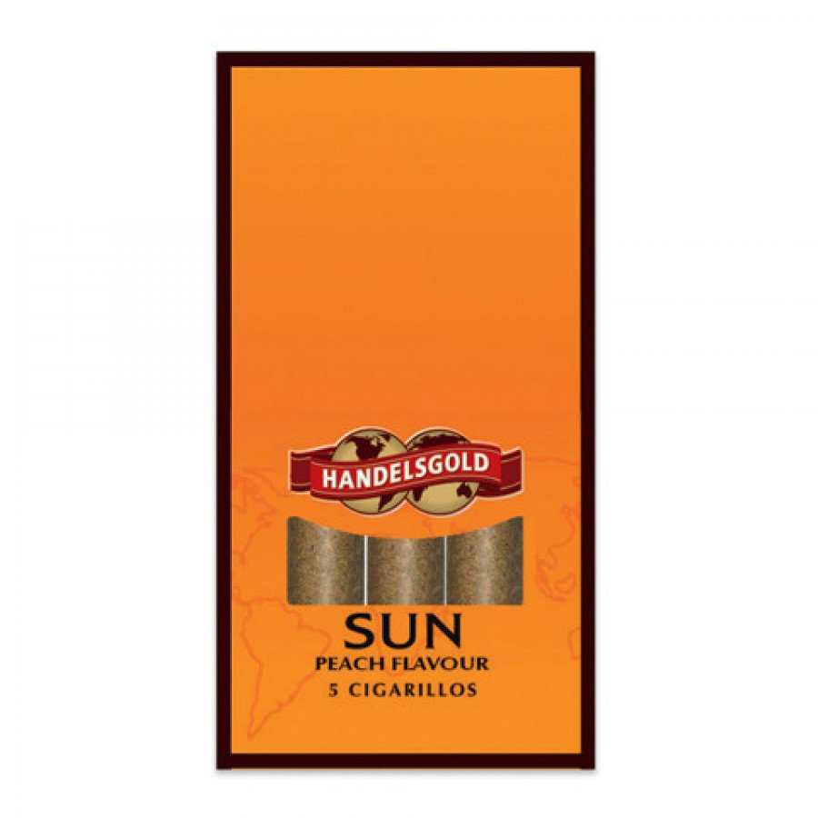 Фото и внешний вид — Сигариллы HANDELSGOLD - Sun (Персик) 5шт