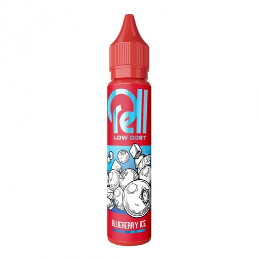 Фото и внешний вид — Жидкость RELL RED SALT - Blueberry Ice (Ледяная черника) 30мл 20мг