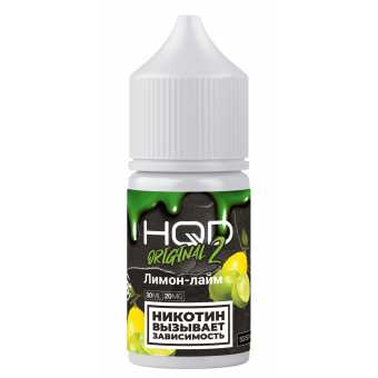 Жидкость HQD V2 ORIGINAL SALT - Lemon Lime (Лайм лимон) 30мл strong