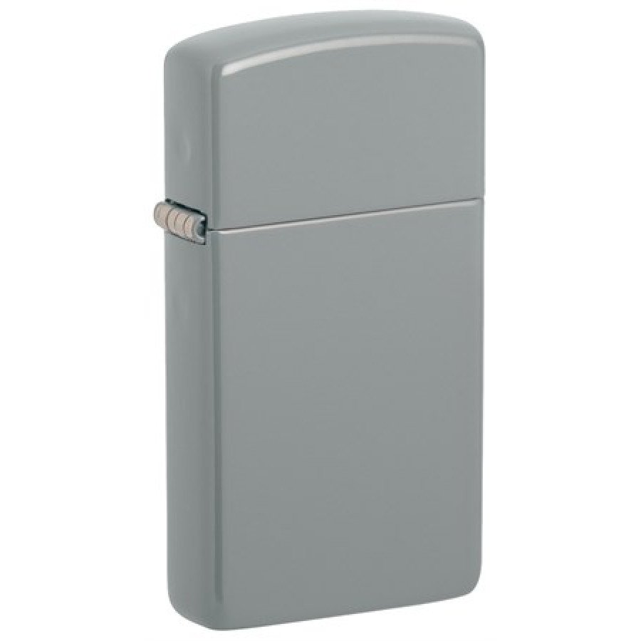 Фото и внешний вид — Зажигалка ZIPPO 49527 Slim Flat Grey