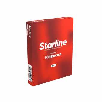 Табак для кальяна "Старлайн" (Клюква), 25 г
