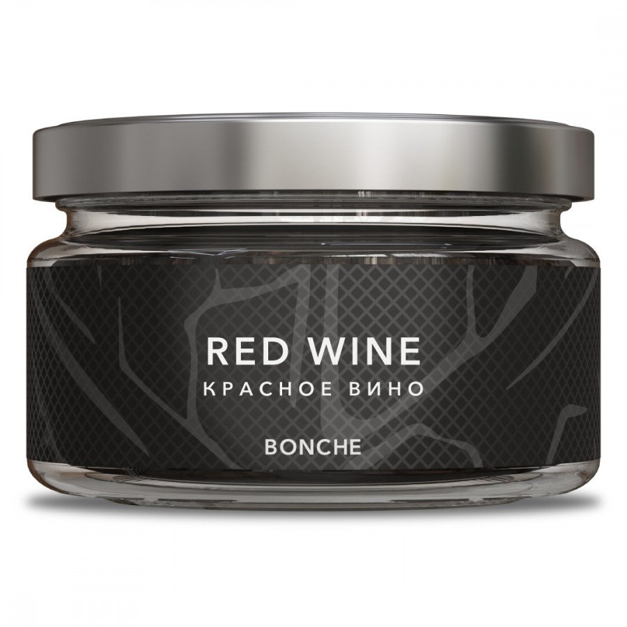 Фото и внешний вид — Табак для кальяна BONCHE 120г - Red Wine (Красное вино)