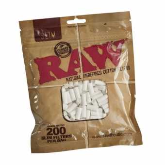 Фильтры сигаретные RAW Tips Slim (200шт)