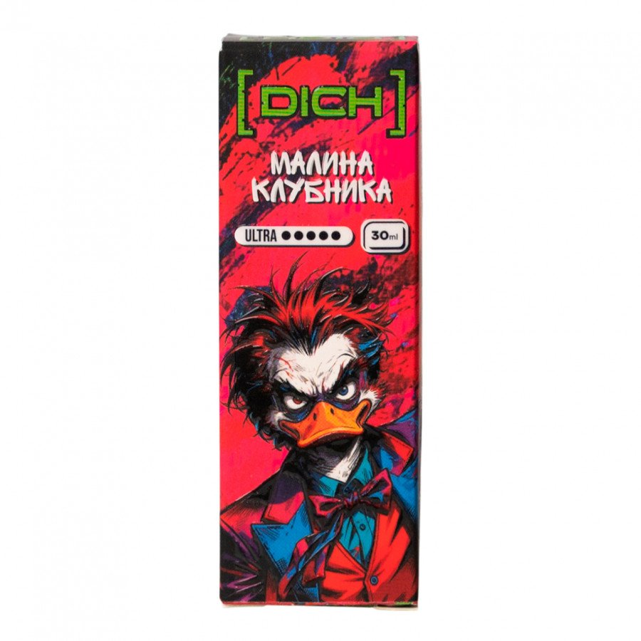 Фото и внешний вид — Жидкость DICH SALT - Малина Клубника 30мл 20мг