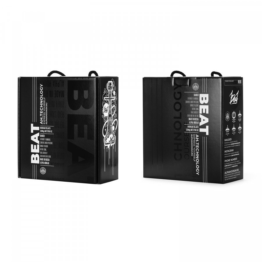 Фото и внешний вид — Кальян ALPHA HOOKAH BEAT - Classic (Без колбы)