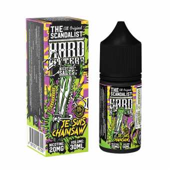Жидкость THE SCANDALIST HARDHITTERS SALT - Je Suis Chainsaw (Микс дыни и папайи) 30мл 20мг