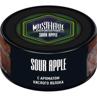Табак для кальяна MUST HAVE 25гр - Sour Apple (с ароматом Кислого Яблока) 