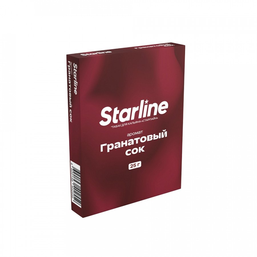 Фото и внешний вид — Табак для кальяна Старлайн (Гранатовый сок), 25 г