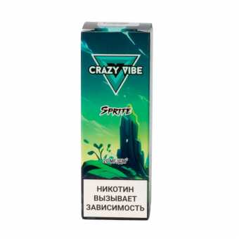 Жидкость CRAZY VIBE SALT - Sprite (Спрайт) 30мл 20мг