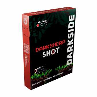 Табак для кальяна "Дарк Сайд" Шот (Даркшерп), 30 г
