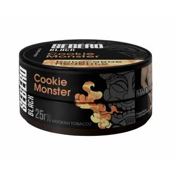 Табак для кальяна SEBERO BLACK 25г - Cookie Monster (Кокосовое печенье)