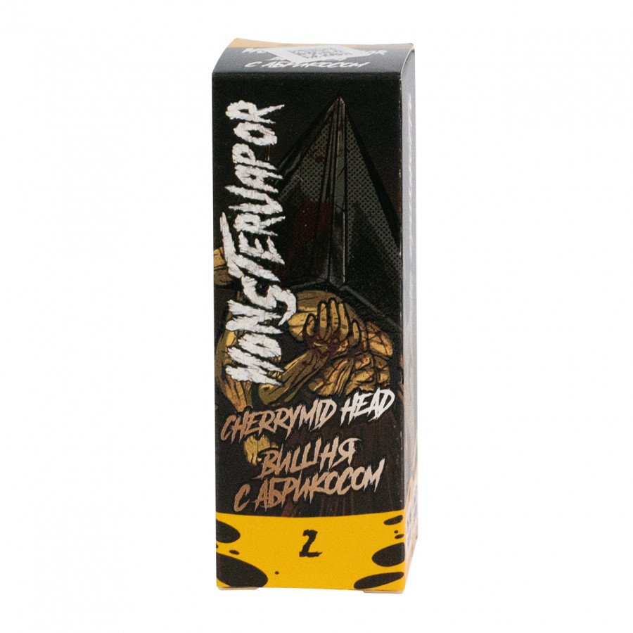 Фото и внешний вид — Жидкость MONSTERVAPOR SALT - Cherrymid Head (Вишня с абрикосом) 30мл 20мг