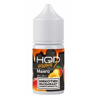 Жидкость HQD V2 ORIGINAL SALT - Mango (Манго) 30мл strong